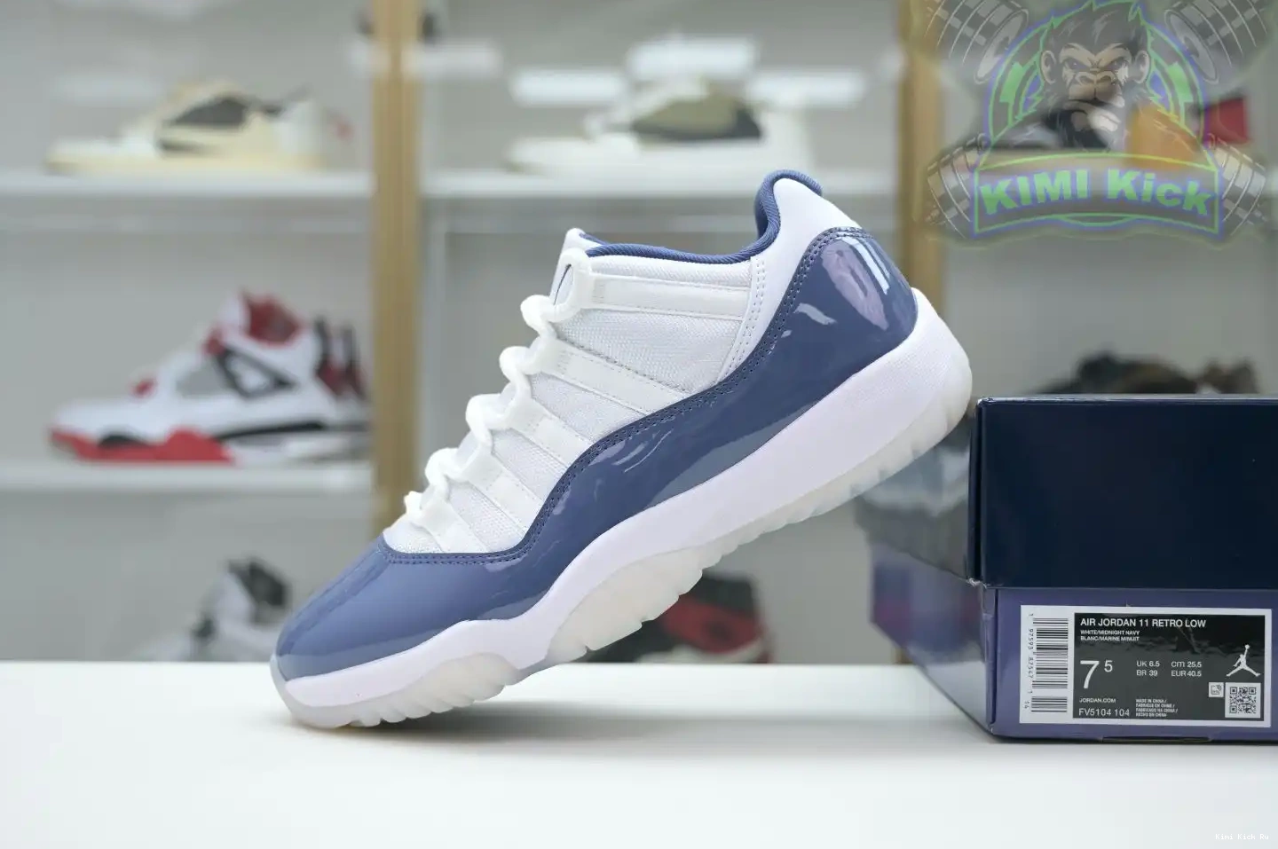Blue” Air Jordan Kimikick Low“Diffused 11 Jordan 0608